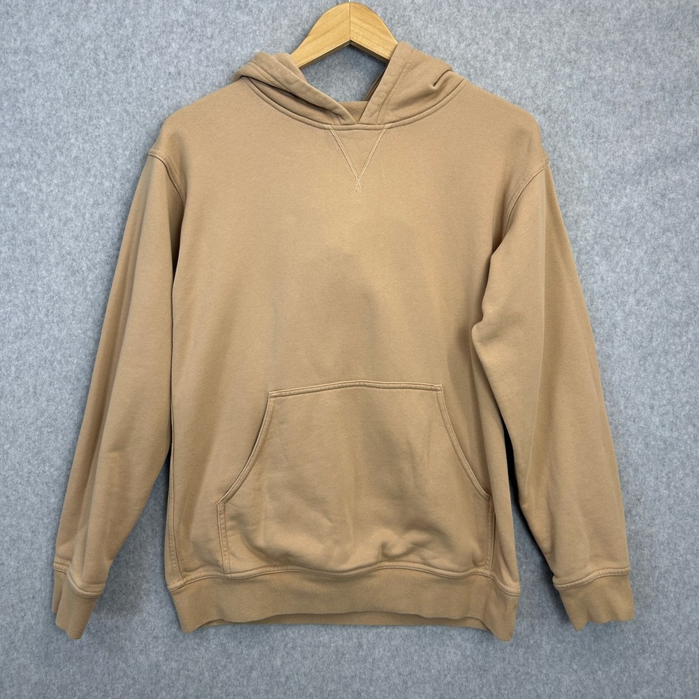 Lululemon All Yours Hoodie Sweater Tan Beech Wood Neutral Pullover Womens Size 6